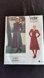 2615 VOGUE RALPH LAUREN SEMI-FIT JACKET,  FLARE POCKET SKIRT PATTERN 10